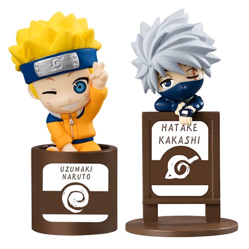 Naruto Kakashi and Uzumaki Naruto Tea Time Ochatomo Series Mini-Figure 2-Pack